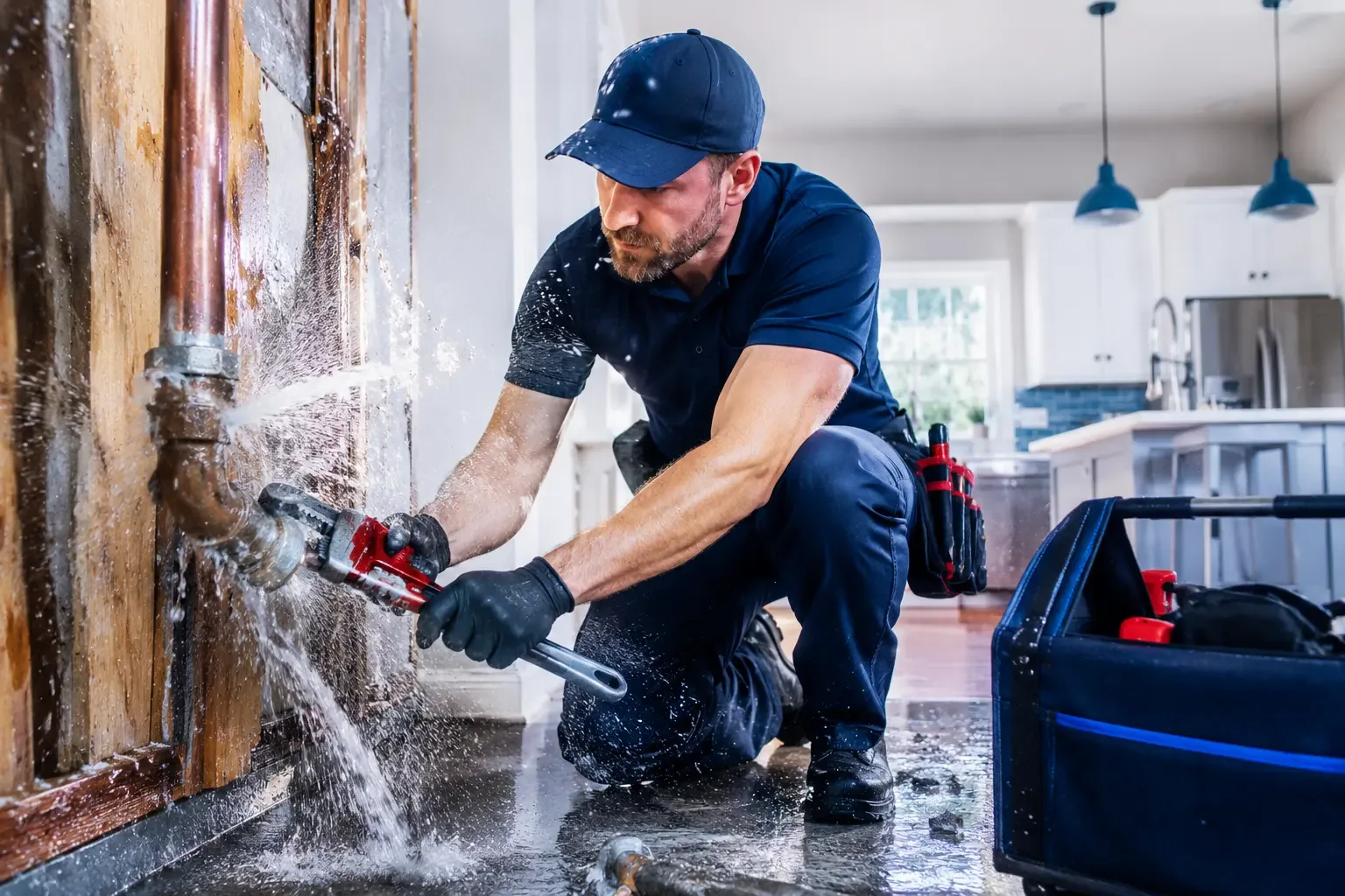 Local emergency pipe repair professionals in Castle, OK